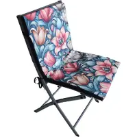 Bertoni Wasserdichtes Kissen für TIP Gartenstuhl mit Rückenlehne 80x40x2.5 cm Zoe