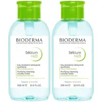 Bioderma Sebium H2O Reinigungslösung Pump 2x 2x500 ml Lösung