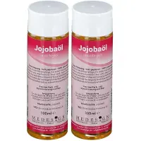 MEDESIGN Jojoba ÖL 100% naturrein 2x 2x100 ml Öl