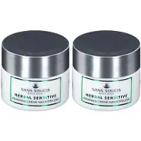 Sans Soucis Sensitive Johannis Creme Nachtpflege 2x 2x50 ml