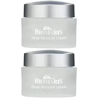Biomaris Deep moisture Cream ohne Parfum 2x 2x50 ml Creme