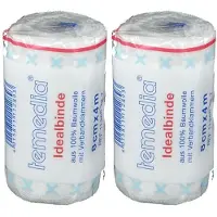 Temedia Idealbinde 8 cm mit Klammer 2x 2x1 St Binden