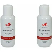 Naturprodukte Schwarz Mammut Massageöl 2x 2x100 ml