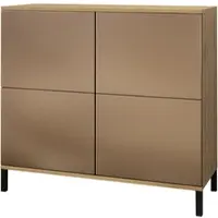 Vladon KOMMODE Rova Bronze Optik