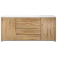 Vladon SIDEBOARD Faro Eiche Natur