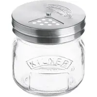 Kilner Streu-Gläschen mit Drehverschluss, 250 ml transparent – 12er Vorteilset