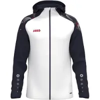 Jako Kapuzenjacke Sonic - weiß/marine/rot, Größe:S