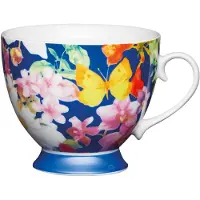 Kitchen Craft Feinporzellan-Fusstasse