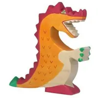 Holztiger Drache, rot