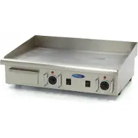 Maxima - Gastro Grillplatte - Glatt - 73 cm - inkl. Tropfschale - 400 V