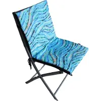 Bertoni Wasserdichtes Kissen für TIP Gartenstuhl mit Rückenlehne 80x40x2.5 cm Mosaic