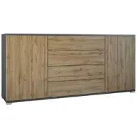 Vladon SIDEBOARD Santo Eiche Evoke