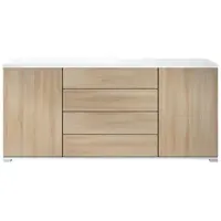 Vladon SIDEBOARD Faro Eiche sägerau