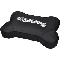 Dynamic24 XL Hunde Matte Knochen 100x70 wasserdicht Kissen Hunde Katzen Bett Schlafplatz