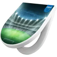 Banjado WC Sitz mit Absenkautomatik D Form Motiv Arena [TDW3 10875]