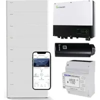 Growatt SPH4000TL 0% MwSt §12 III UstG BL-UP 4kW Hybrid Wechselrichter mit 20.4kWh Solarspeicher-Set