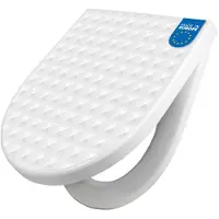 Banjado WC Sitz mit Absenkautomatik D Form Motiv In Out [TDW3 11553]