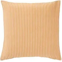 Ib Laursen Kissenbezug Linea gestreift in Senfgelb & Hellrosa in mustard | Gr.: onesize