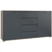 Vladon SIDEBOARD Sylt Anthrazit matt