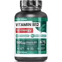 Vitastrong Vitamin B12 1000 µg - 475 Tabletten, Tägliche Energie St Tabletten