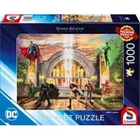 Schmidt Thomas Kinkade Studios: DC Justice League - Hall Of Justice (1000 Teile)
