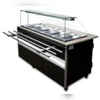 Igloo Kühltheke Gastroline mit Tablett Rutsche 726 Liter Volumen 2500x900x850 mm