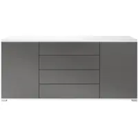 Vladon SIDEBOARD Faro Anthrazit matt
