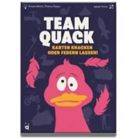 Helvetiq , TEAM QUACK, Kartenspiel, Kooperatives Spiel mit scharfer Beobachtung und cleveren Hinweisen, Spannendes Teamspiel für die ganze Familie, Für 3–6 Spieler ab 10 Jahren