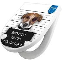 Banjado WC Sitz mit Absenkautomatik D Form Motiv Bad Dog Jack Russel [TDW3 10652]