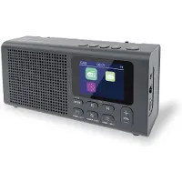 Caliber Tragbares Radio DAB + mit Weckerfunktion - drahtlos bis zu 8 Stunden - USB - Kopfhöreranschluss (HPG318DAB)