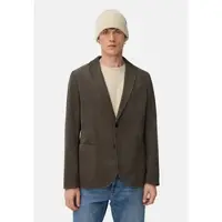 Camel active 2-Knopf Sakko im Baumwoll-Mix in Dunkel Khaki | Gr.: 60