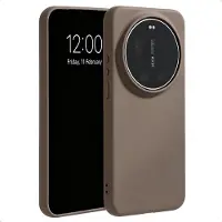 IMoshion Xiaomi 17 Ultra Hülle - Silikon - - Backcover/Soft Case - Braun