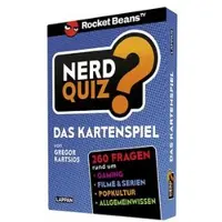 Kartenspiel Nerd Quiz mit 260 Fragen zu Games, Filmen, Allgemeinwissen und Popkultur