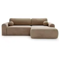GRAINGOLD ECKSOFA Savana Braun Rechts