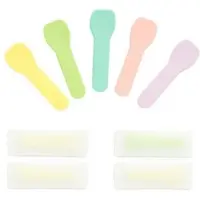 Monouso - Eislöffel aus Karton einzeln verpackt 9cm (500 Stück)