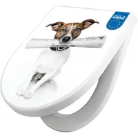 Banjado WC Sitz mit Absenkautomatik D Form Motiv Business Day [TDW3 10329]