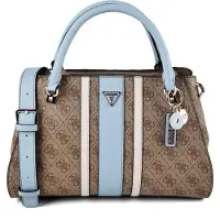 GUESS für Damen. HWBS9672070 Braune Umhängetasche Noelle (OSFA), Lässig, Polyurethan