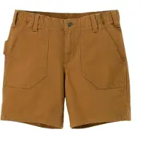 Carhartt Rugged Flex Relaxed Fit Canvas Work Damen Shorts