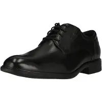 Clarks Schnürschuhe Steadwell Lace mit bequemem, geformtem Fußbett 1216 Black Leather 46
