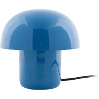 Present Time Leitmotiv - Tischleuchte Fat Mushroom Mini - Leuchtendes Blau