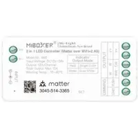 MiBoxer LED Controller 2in1 Single Color + CCT DC12-24V Matter over WiFi + 2.4GHz 250078