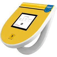 Banjado WC Sitz mit Absenkautomatik D Form Motiv Briefkasten Gelb [TDW3 10051]