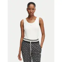 GUESS Top V6YP09 K4312 Creme Regular Fit 32