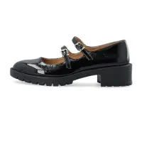 Bianco Mary Jane Schuhe in BlackPatent | Gr.: 42