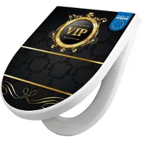 Banjado WC Sitz mit Absenkautomatik D Form Motiv VIP [TDW3 10216]