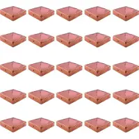 Baumarktplus Holmwerk 25x Pfostenkappe Kupfer 101mm Pyramide 10x10cm