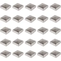Baumarktplus Holmwerk 25x Pfostenkappe Edelstahl 91mm Pyramide Abdeckkappe Für Pfosten 9x9cm