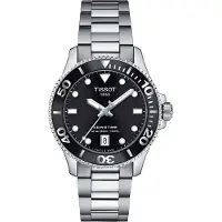 Tissot Herrenuhr Seastar 1000 36mm 120.210.11.051.00, Grau / Schwarz