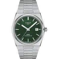 Tissot Herrenuhr PRX 137.407.11.051.00, Silber/Schwarz