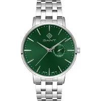 Gant G105026 Herren-Quarzuhr Park Hill III Stahl/Grün